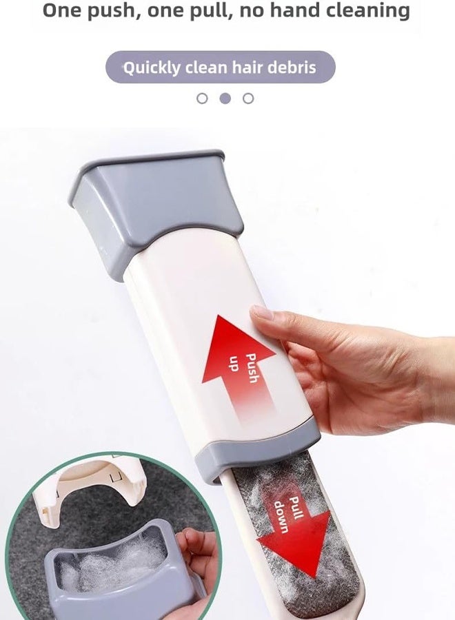 Reusable Lint Roller & Pet Hair Remover – Cat Hair Remover Tool for Clothes, Laundry & Furniture | Hard Bristle Clothes Brush & Lint Remover for Pet Fur - Image 3