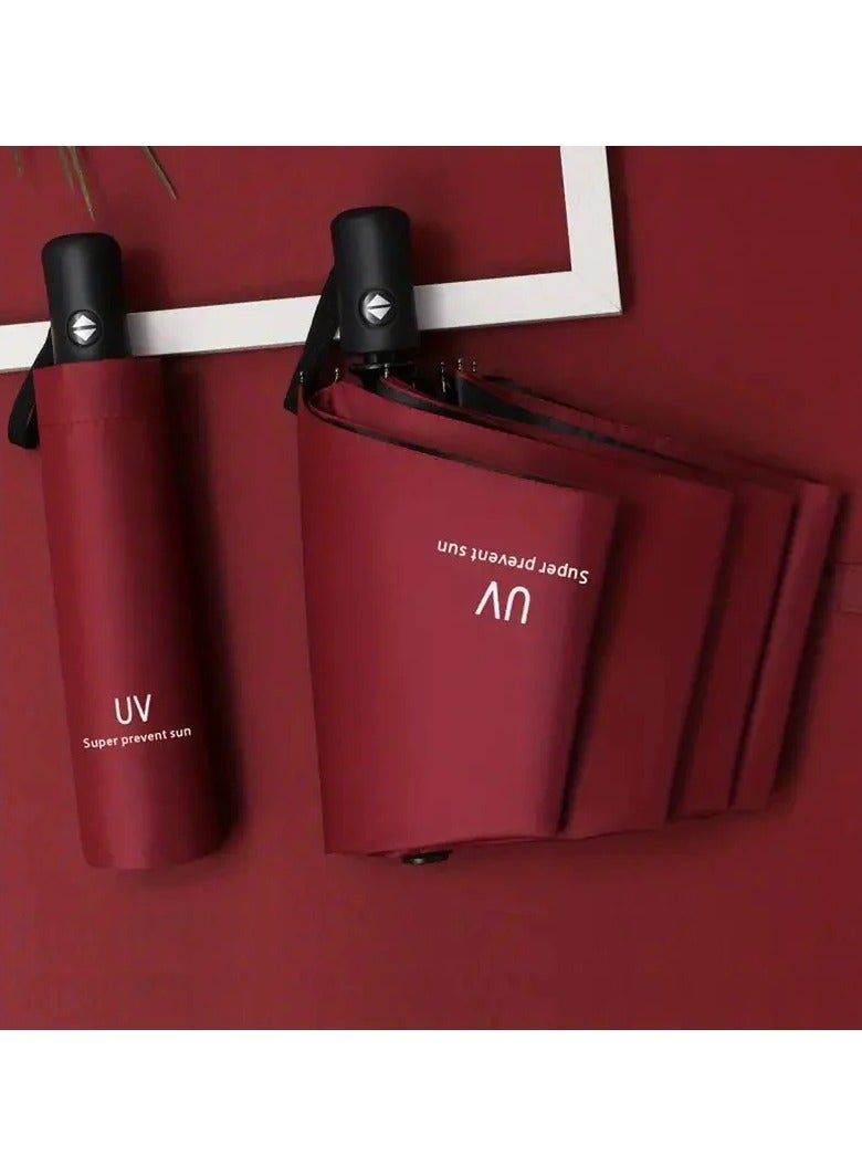 UV Umbrella Protection Sun Compact Windproof Reverse Umbrella’s for Rain-Automatic Folding Inverted Travel Portable - Image 2