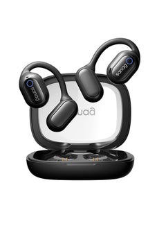 sanag C6 Open Ear Headphones, Comfortable And Durable Bluetooth Wireless Earbuds, Long Battery Life Waterproof Stylish Earphones For Work, Running, Cycling, (Black)  - Image 1