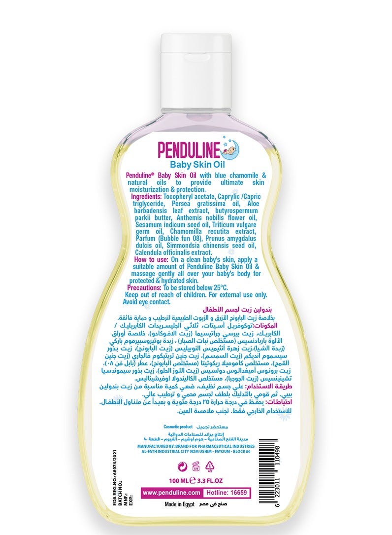 Penduline Baby Skin Oil - 100 Ml| Enriched With natural Oil Extracts | Gentle Nourishment for Baby | Dermatologically Tested and Proven | No Chemicals - Image 2