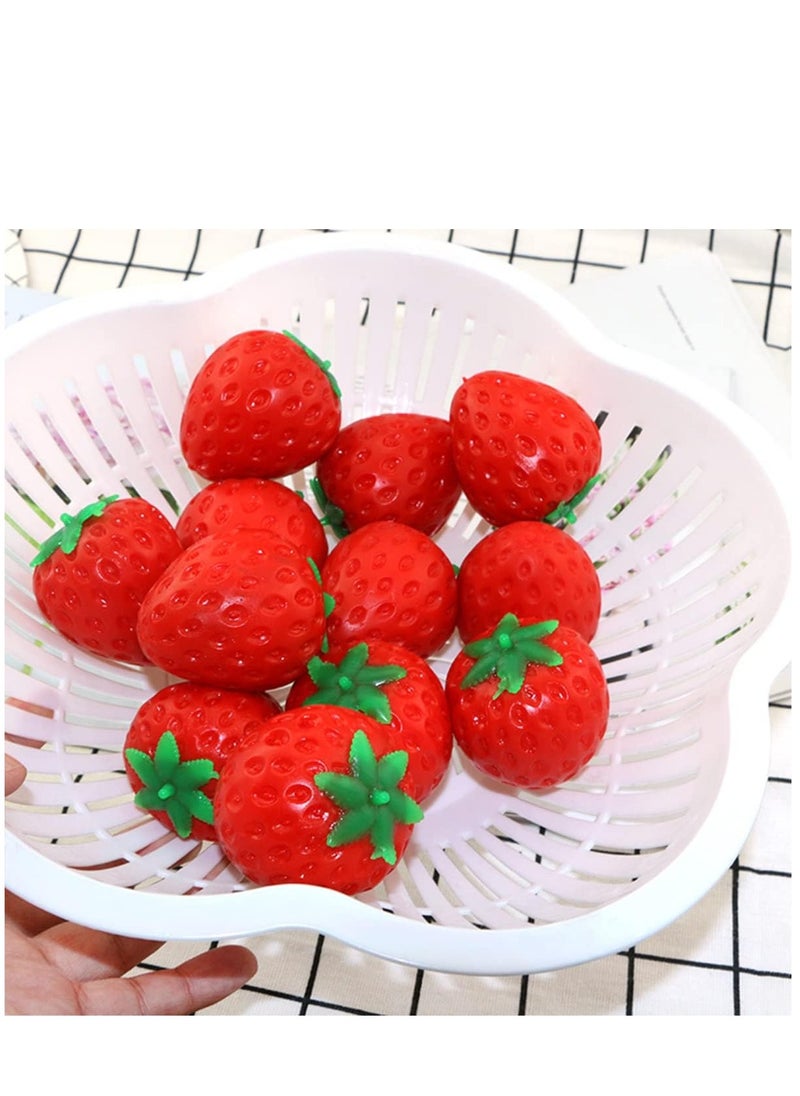 Rally - Strawberry Squishy Interactive Sensory Stress Relief Toy - Soft, Slow Rising Hand Toy for Stress Relief - Image 1