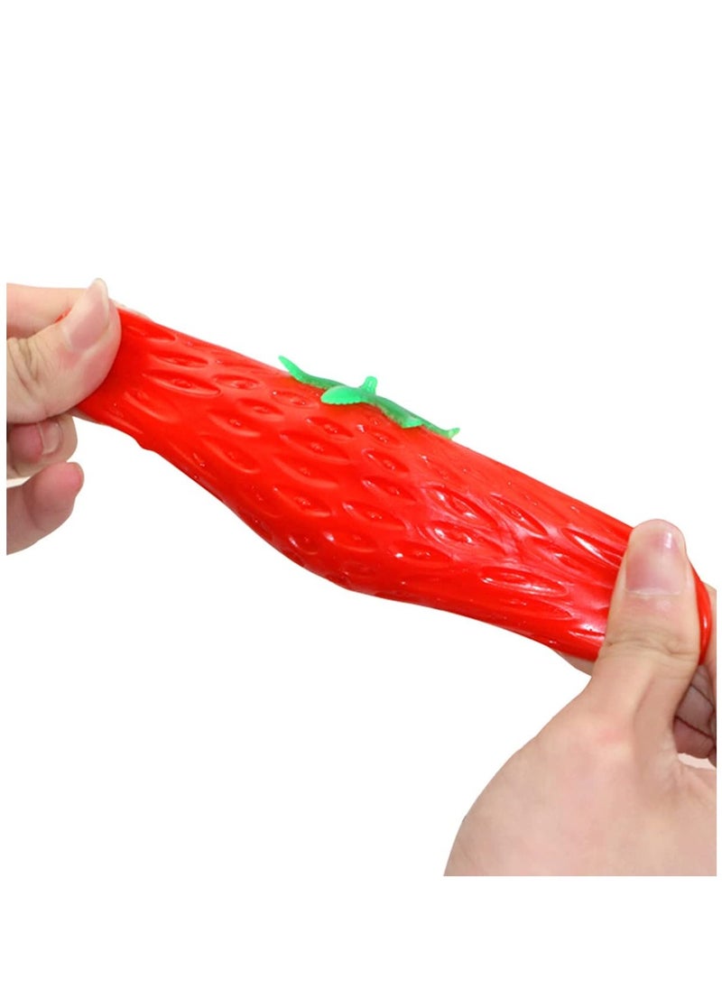 Rally - Strawberry Squishy Interactive Sensory Stress Relief Toy - Soft, Slow Rising Hand Toy for Stress Relief - Image 1