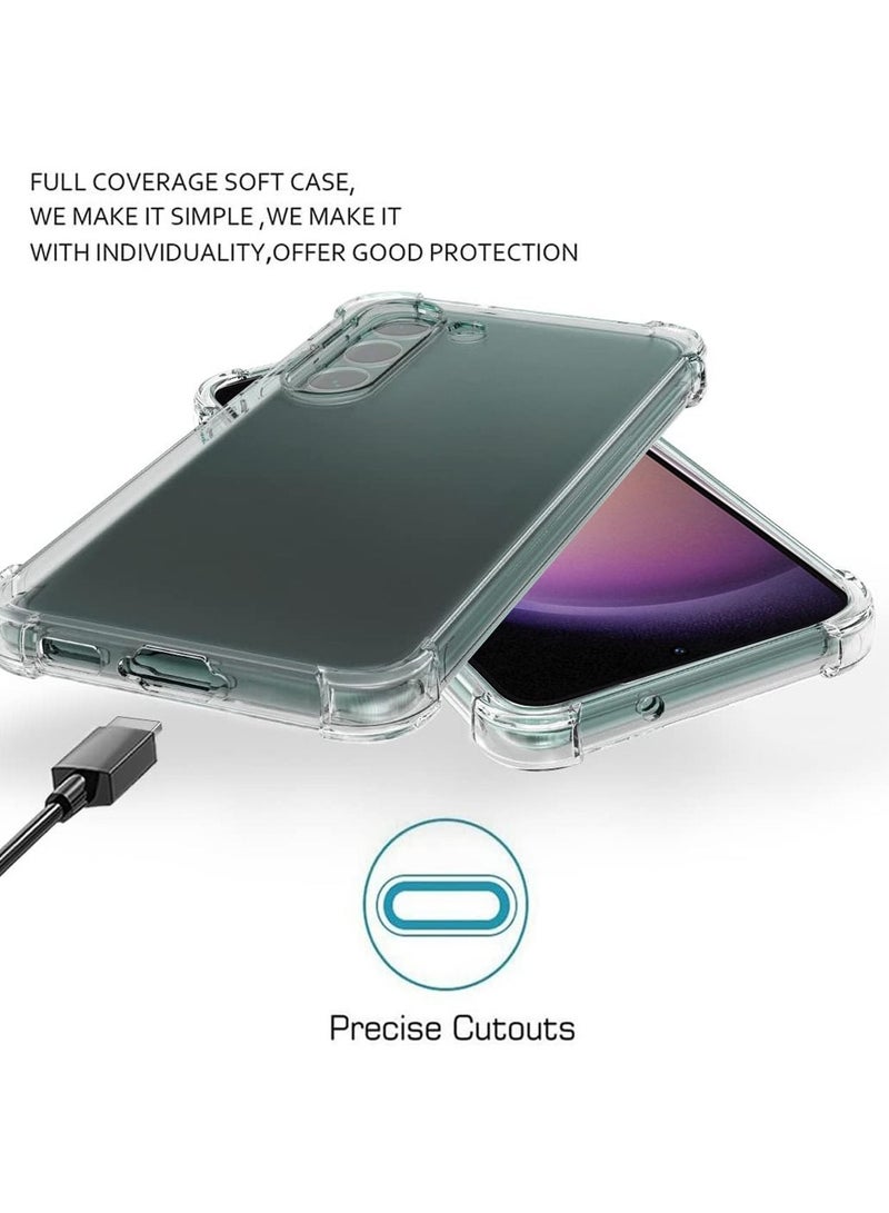 Wtech Anti Shock Bumper Corner Case Cover For Samsung Galaxy S23 Clear - Image 4