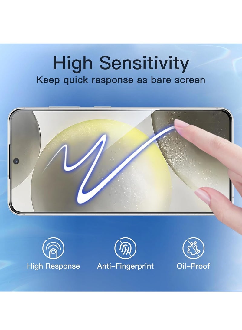 BORTONY Samsung Galaxy S24 Plus Privacy Screen Protector 9H Hardness Anti-Scratch Anti-Spy Glass with 2-Pack Protective Tempered Glass For Samsung Galaxy S24 Plus 5G 6.7-Inch - Image 5