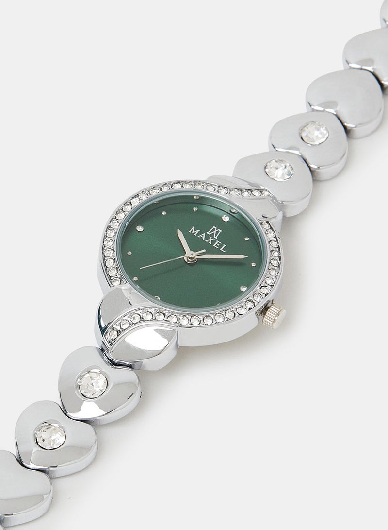 Maxel Women's Fashion Waterproof Luxury Analog Wrist Watch MX525 - 28mm - Image 2