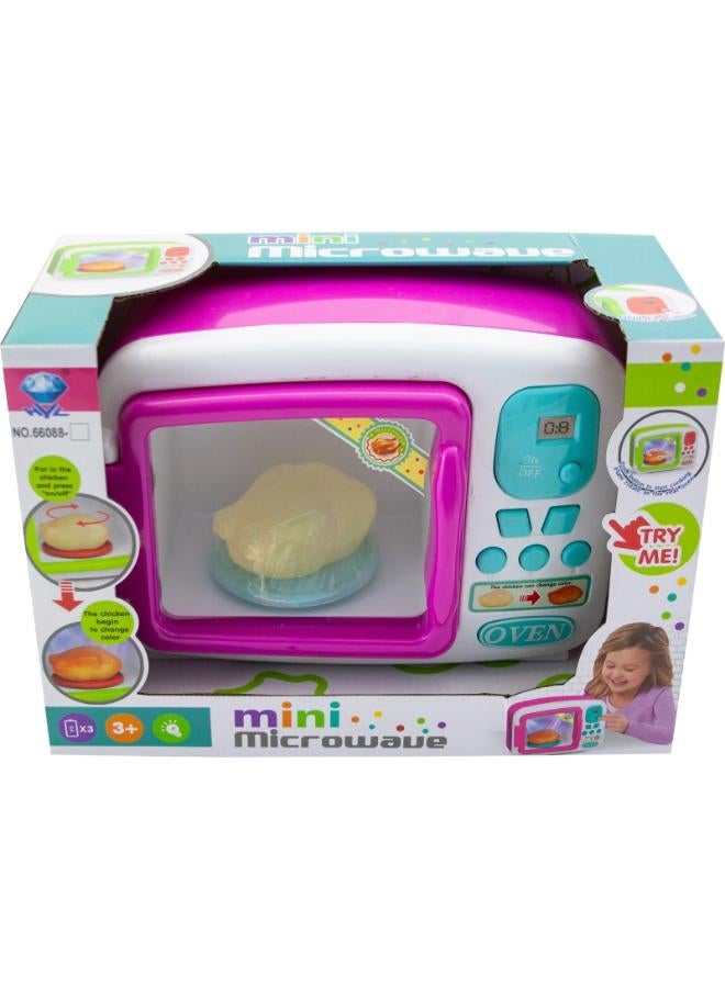 Kids Mini Toy Microwave Oven - Image 2