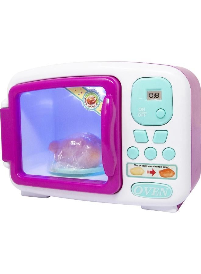 Kids Mini Toy Microwave Oven - Image 3