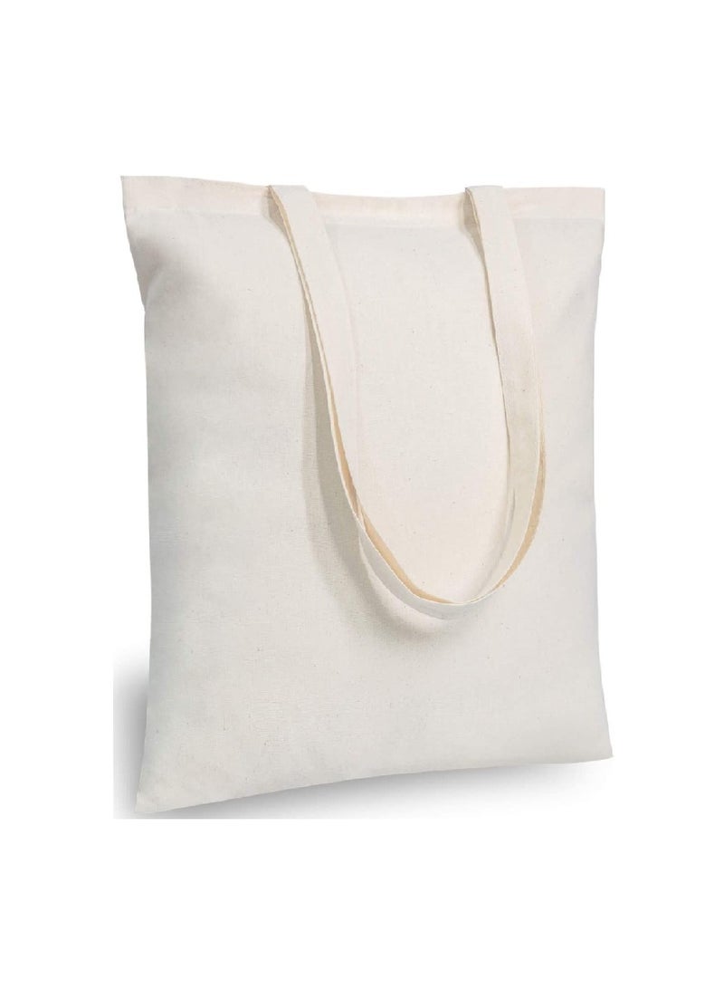 Tote Bag off White Canvas Cotton /40*35cm  - Image 5