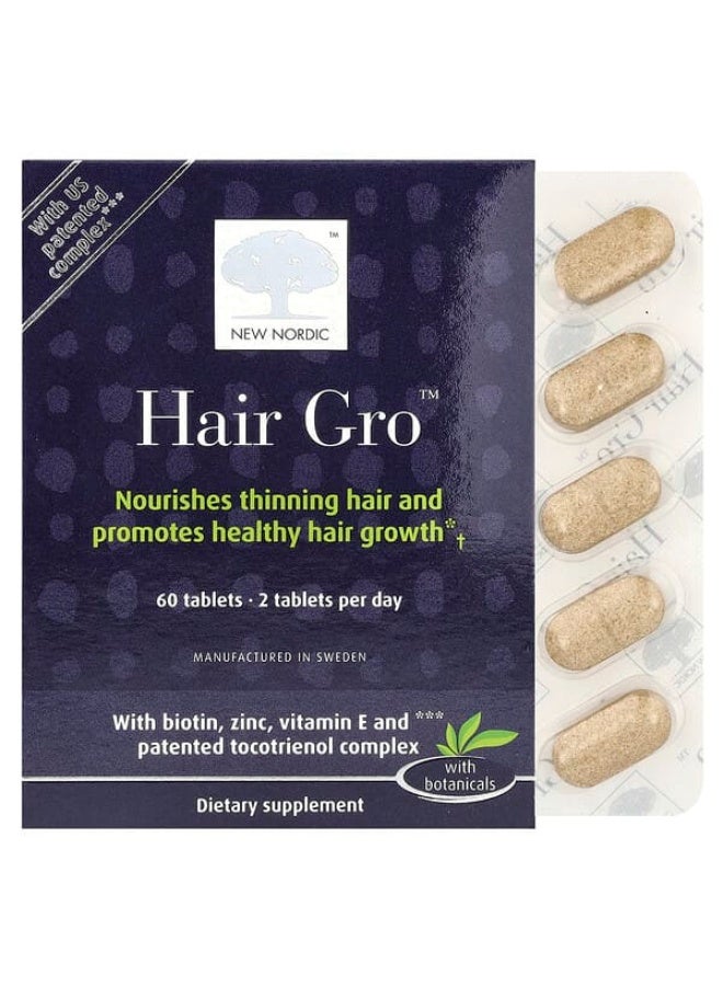 New Nordic, Hair Gro™, 60 Tablets