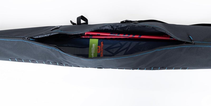 Element Equipment Padded Ski Bag Adjustable One Size Fits All Travel Ski Bag - Image 3