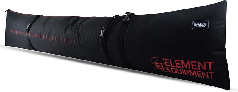 Element Equipment Padded Ski Bag Adjustable One Size Fits All Travel Ski Bag - Image 1