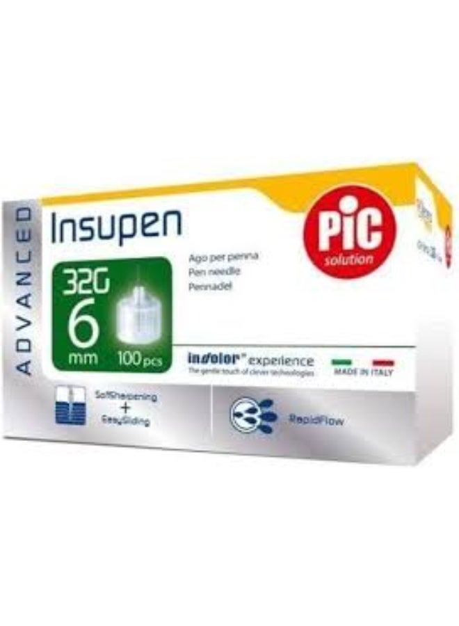 PIC INSUPEN 6MM 100PCS