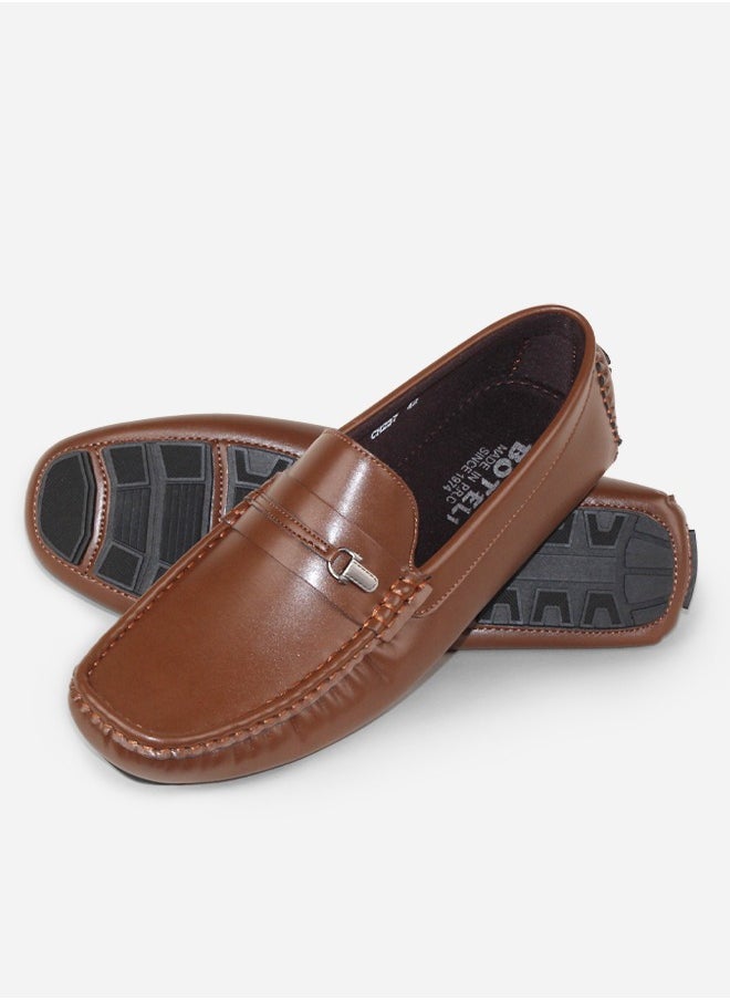 BOTELI Men's 40-45 Big Loafers Shoes For Casual Wear Moccasin For Men In Pu Leather Anti Slip Comfortable Shoes  - Image 1