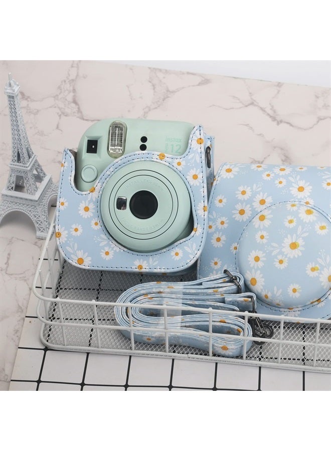 Frankmate Protective Case Compatible with Fujifilm Instax Mini 12 11 9 8 Instant Film Camera with Accessory Pocket and Adjustable Strap - Image 5