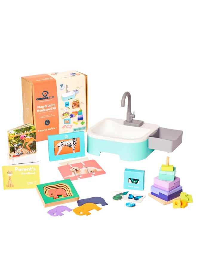 Curious Cub Montessori Learning Wooden Baby Toys Montessori Toys For 2+ Year Old  Wooden Puzzles And Baby Toys For 0 To 2 YearsDevelops Logical Thinking And Visual Skills Ideal Gift - Image 1