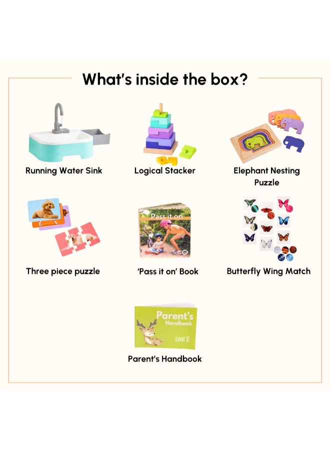 Curious Cub Montessori Learning Wooden Baby Toys Montessori Toys For 2+ Year Old  Wooden Puzzles And Baby Toys For 0 To 2 YearsDevelops Logical Thinking And Visual Skills Ideal Gift - Image 2