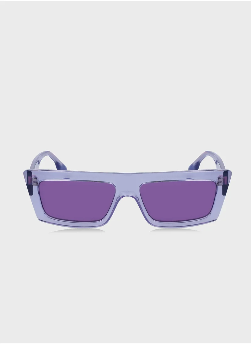 كارل لاغرفيلد Rectangle Sunglasses