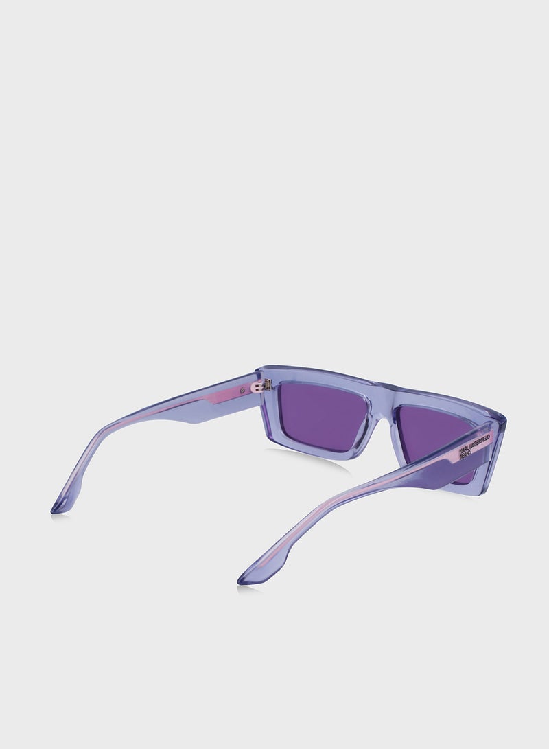 Karl Lagerfeld Rectangle Sunglasses - Image 4