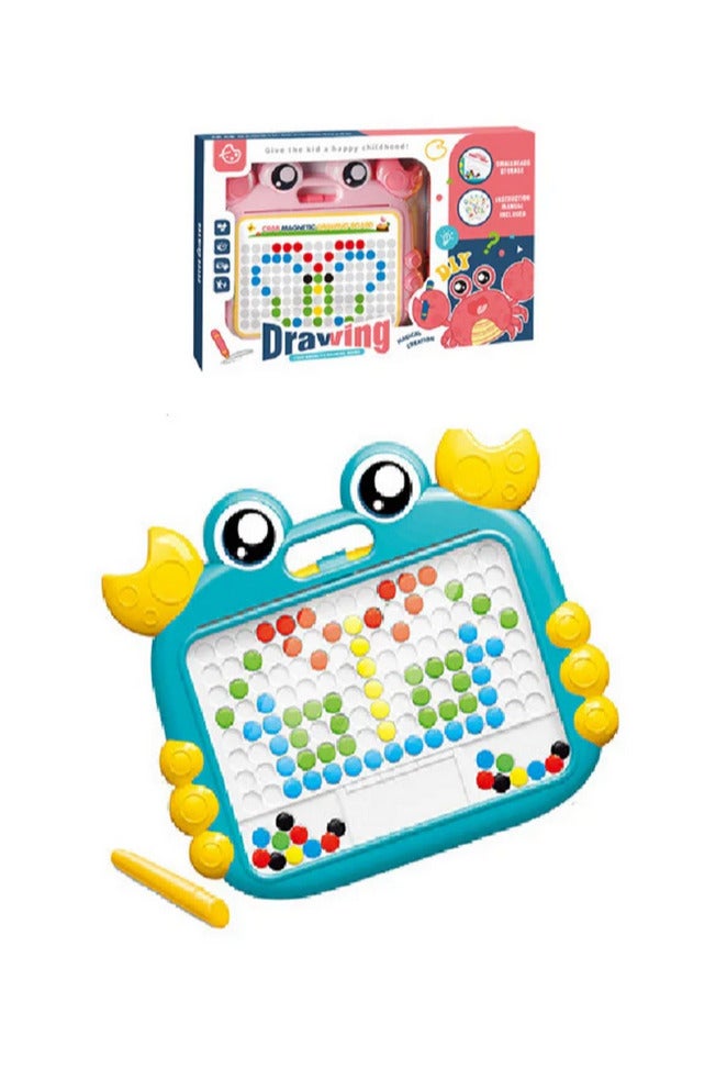 Crab Magnetic Drawing Board - Blue - Image 1