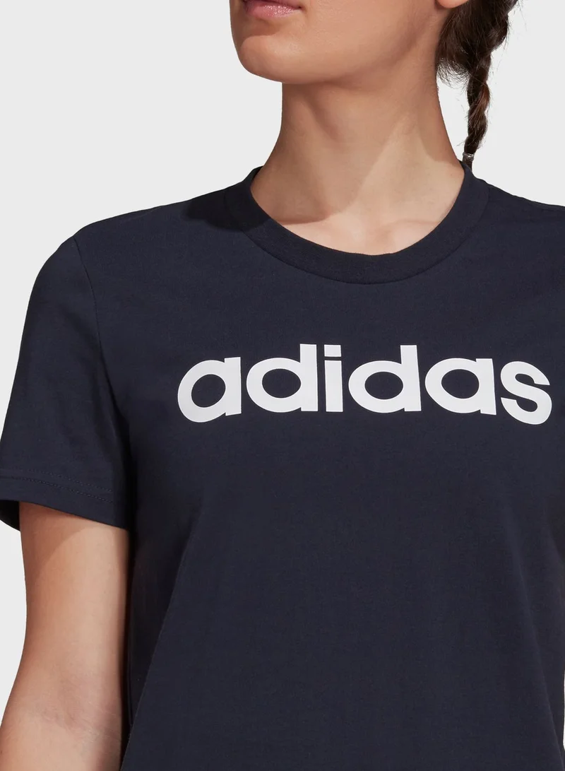 Adidas Loungewear Essentials Slim Logo T-Shirt