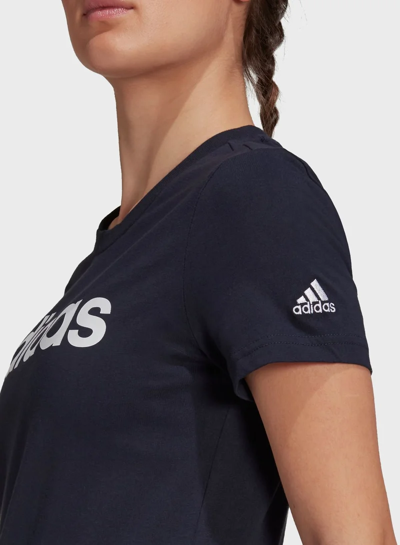 Adidas Loungewear Essentials Slim Logo T-Shirt