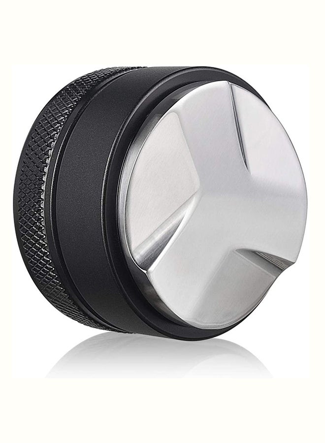 AL RAID 3-Angled Slopes Adjustable Espresso Coffee Distributor Tool/Leveler Black 51mm - Image 1