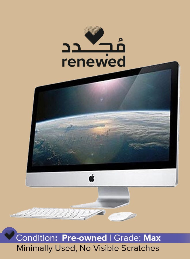 Apple Renewed - iMac A1311 2 (2011) Desktop With 21.5-Inch Display, Intel Core i5 Processor/2nd Gen/8GB RAM/1TB HDD/512MB AMD Radeon HD 6750M Graphics Silver - Image 1