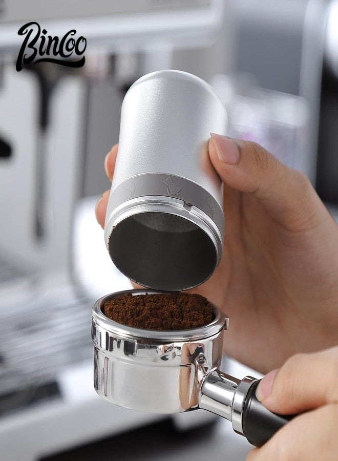 Bincoo 51mm Coffee Dosing Cup - Espresso Coffee Dosing Cup Compatible with 51mm Portafilter - Made of Aluminum,Espresso Machine Accessory for Coffee Bar Home Office(51 MM) - Image 5