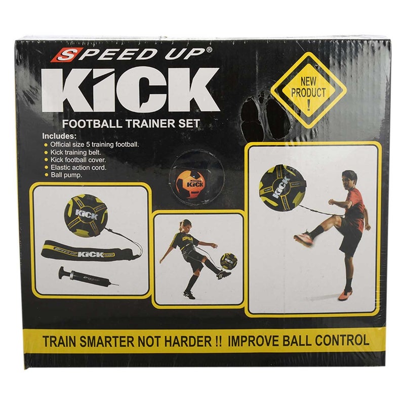 Speed Up Kick Football Trainer Set (Yellow and Black) - Image 1