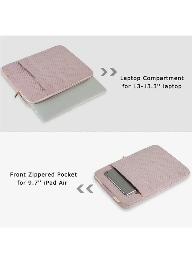 باج سمارت BAGSMART Light Pink 13.3" Rosa Laptop Case