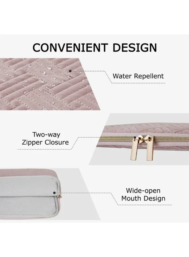 باج سمارت BAGSMART Light Pink 13.3" Rosa Laptop Case