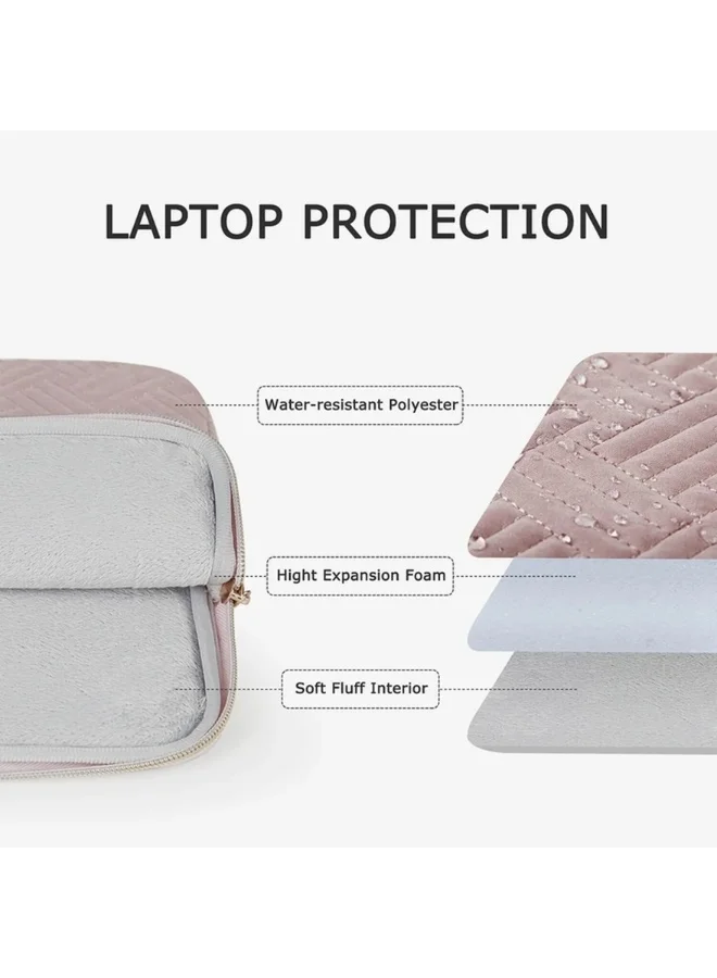 باج سمارت BAGSMART Light Pink 13.3" Rosa Laptop Case