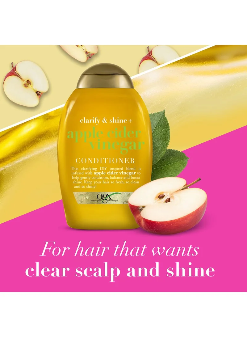 Ogx Apple Cider Vinegar Conditioner 385Ml