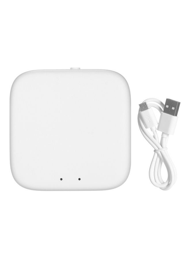 NIBEMINENT BT Smart Gateway Hub With Remote Control White 6.60x3.80x6.60cm - Image 2