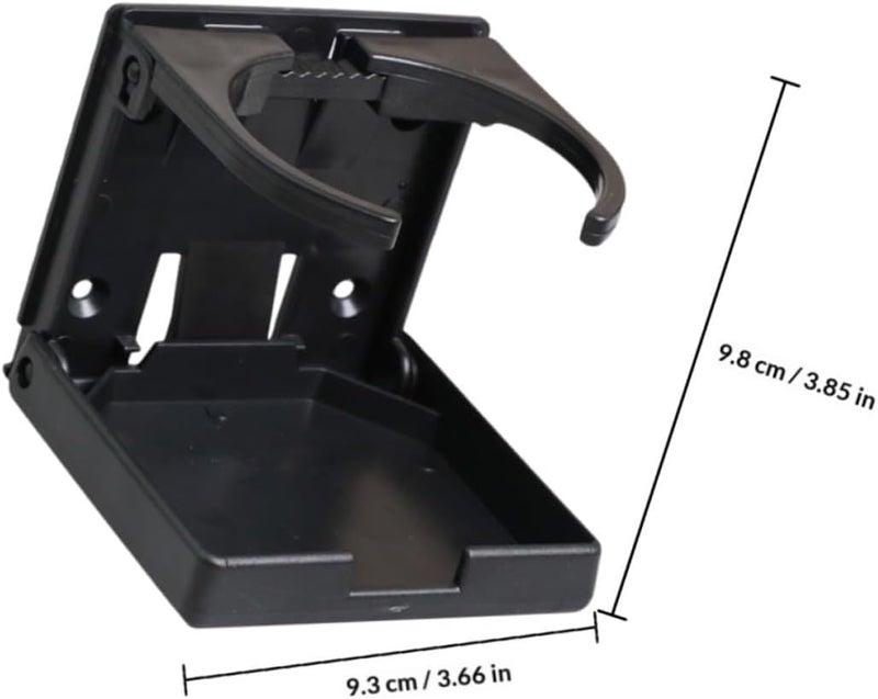Generic Adjustable Folding Car Cup Holder Drink Bottle Holder Water Cup Rack Retractable for Electric Bikes and Vehicles with Ashtray Slot Random Color - Image 2
