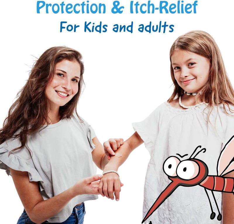 Moskinto The Original Mosquito Itch Relief Patches for Kids & Adults, Bug Bite Patches Soothe Swelling & Itching, Anti Itch Bug Bite Relief, Suction Tool Alternative, Travel Pack, 24 Count, Pack of 2 - Image 5