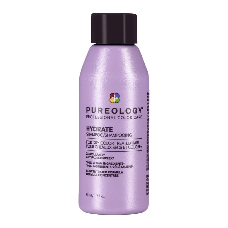 Pureology Hydrate Shampoo  For Dry or ColorTreated Hair Intense Hydration  Softness With Rose Extract  Green Tea Vegan  SulfateFree