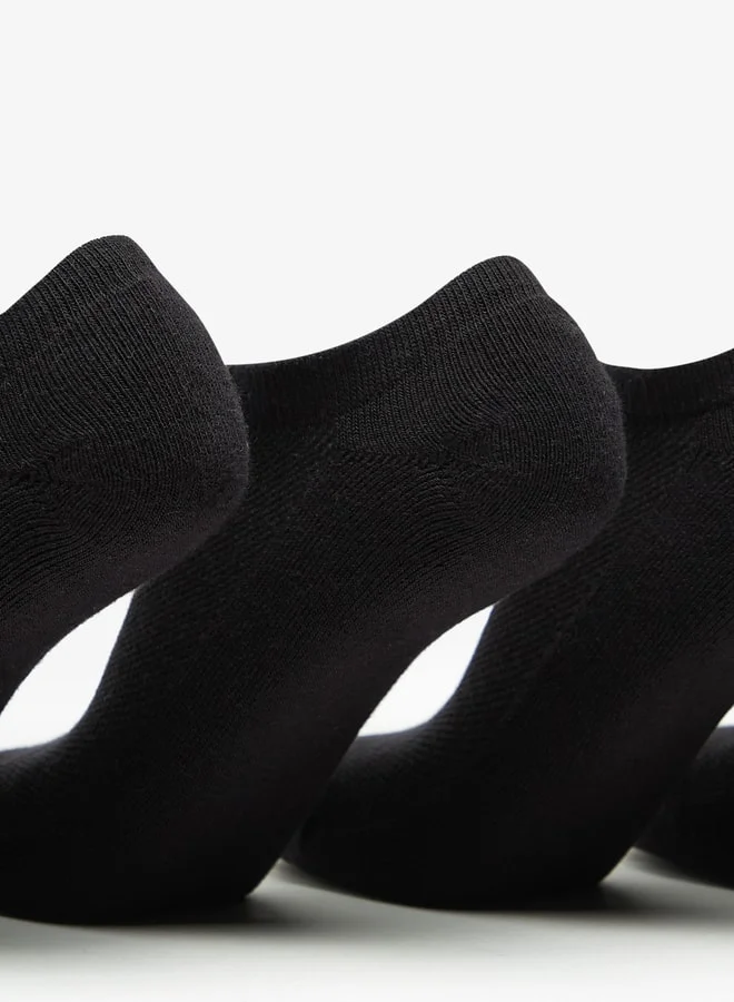 OAKLAN Women's Logo Print Ankle Length Sports Socks - Set of 5