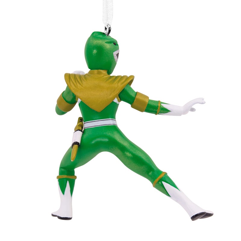 هولمارك Hallmark Hasbro Power Rangers Green Ranger Christmas Ornament - Image 2