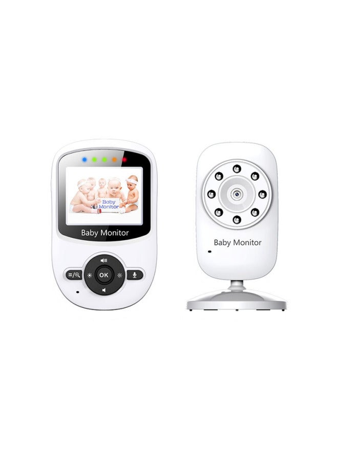 Sm24 Wireless Baby Monitor 2.4 Inch Digital Children Night Vision Monitor Lullaby Intercom Room Temperature Detection - Image 2