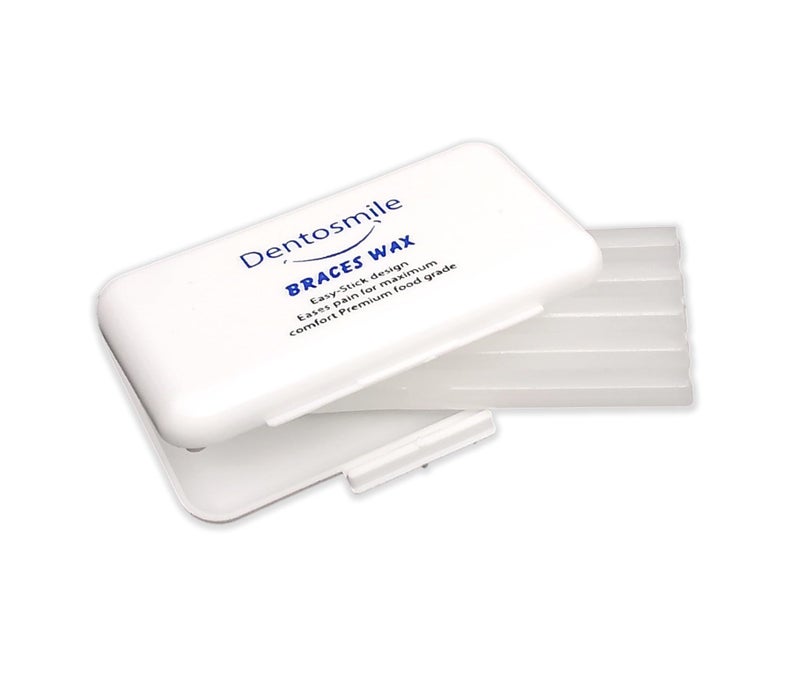 Dentosmile Unisex Adult Dental Orthodontic Wax For Braces/Bracket Gum - 5 Strips Per Box/Pack Of 1 - Image 1