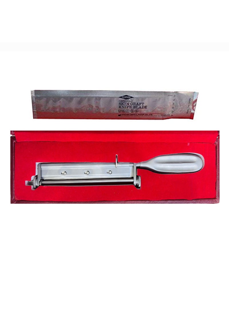 BIONEX - Skin Grafting Knife with Blade Dermatome Skin Graft - Image 1
