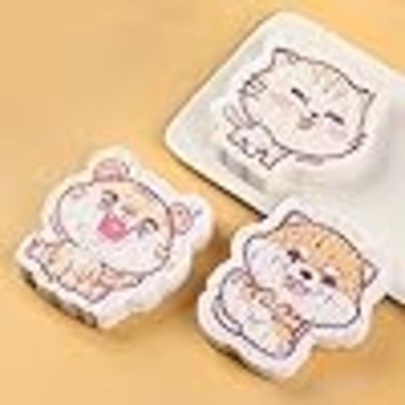 KITQO Cleaning Dish Sponge for Kitchen Reusable Compressed Wood Pulp Cleaning SpongesQuick Drying Non Scratch Sponge for Use in Kitchens Bathroom More Pack of 4 - Image 2