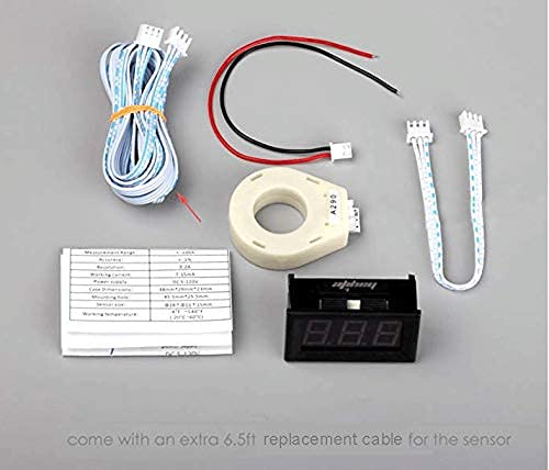 bayite DC 5-120V 100A Mini Digital Current Voltage Amp Meter Ammeter Gauge with Hall Effect Sensor Transformer - Image 4