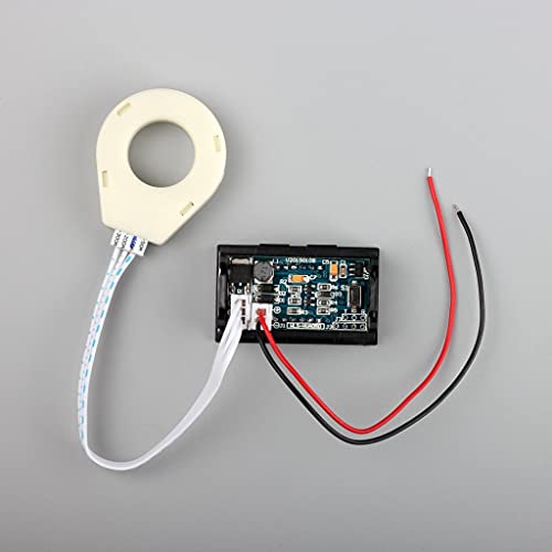 bayite DC 5-120V 100A Mini Digital Current Voltage Amp Meter Ammeter Gauge with Hall Effect Sensor Transformer - Image 5