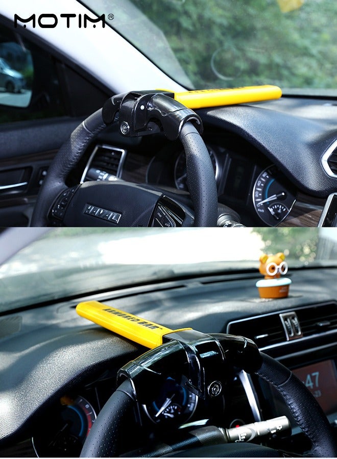 Motim Car Steering Wheel Lock T Type, Car Anti-theft Locks Car Security Locks - Image 4