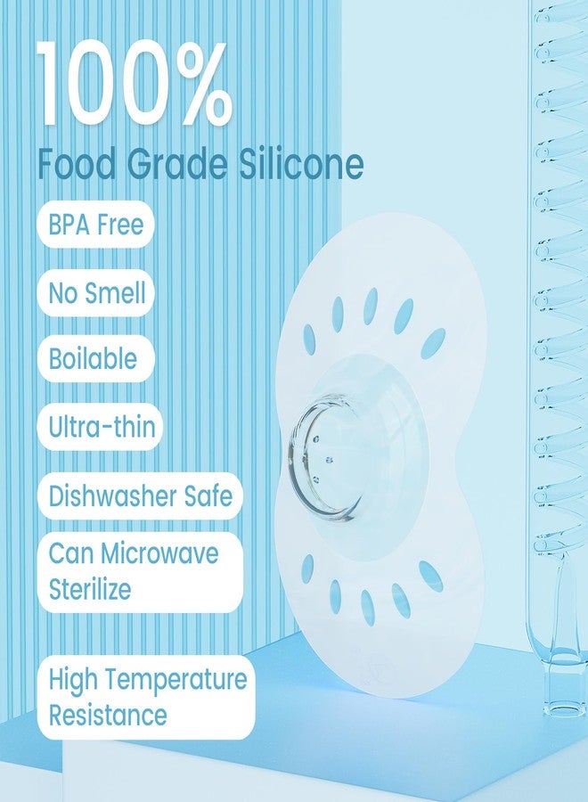 Hranio Breast Pads Feeding Covers for Women Nipple Shields for Breastfeeding Newborn Nipple Shield Breast Feeding Covers for Women Milk Collectors for Breastfeeding BPA/BPS Free 100% Food Grade Silicone - Image 4