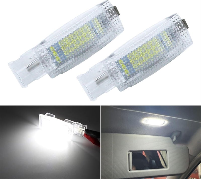 QASULER Car LED Sun Visor Reading Lamp - Image 2