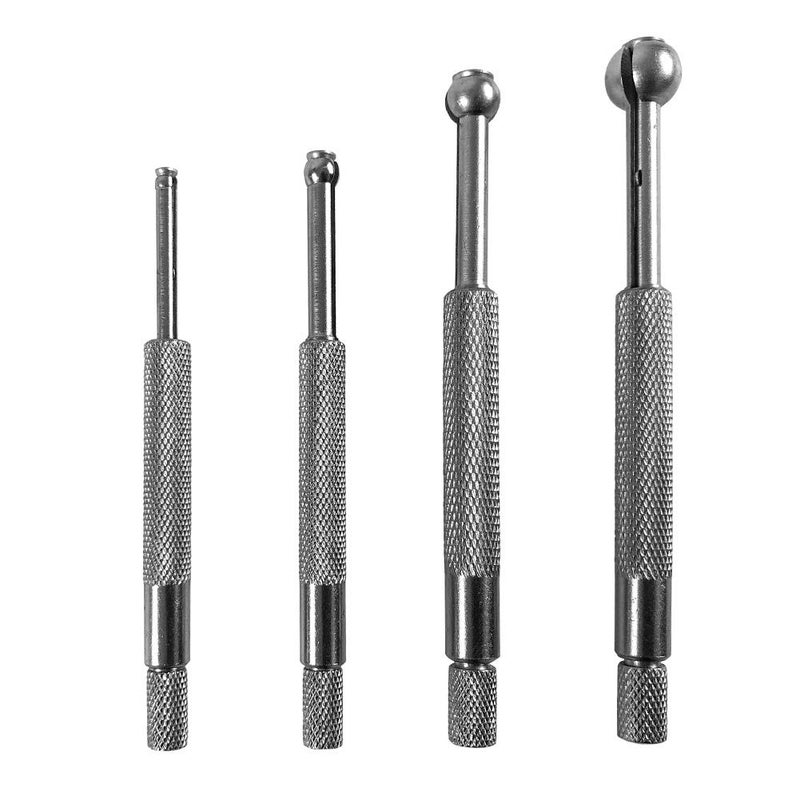 QWORK Small Hole Gauge Set Telescoping Full Round Bore Gauge, 4 pcs - Image 1