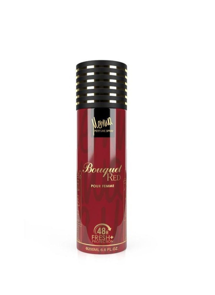 Memwa Bouquet Red Body Spray 200 ml 